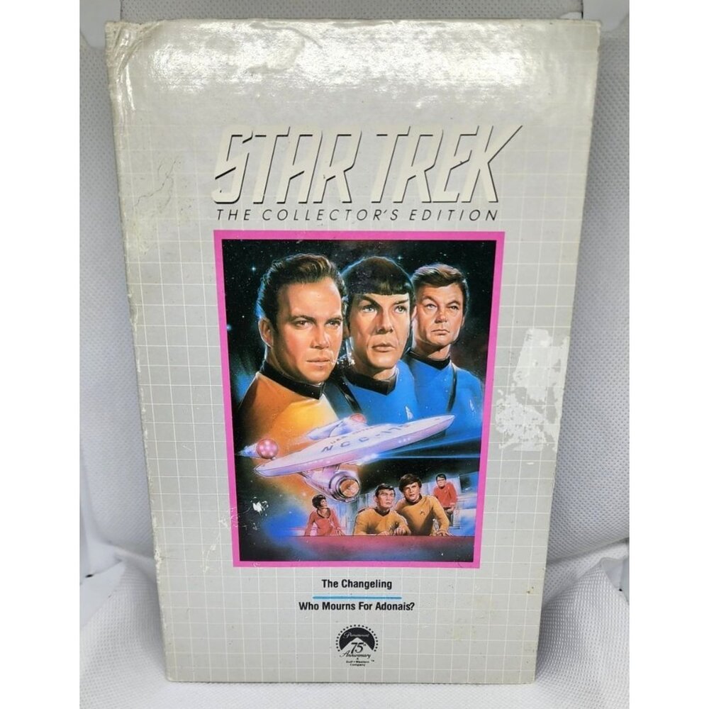 Star Trek The Collector’s Edition VHS – The Changeling & Who Mourns for Adonais?